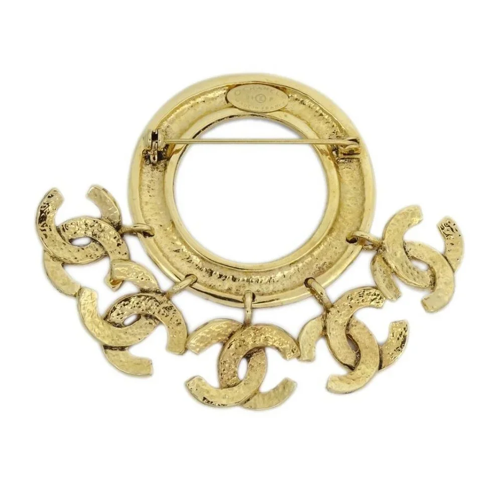 Chanel Brooch Pin Gold